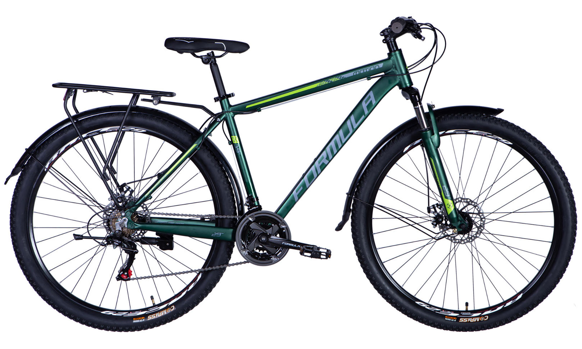 Велосипед Formula MOTION PLUS DD FR 29", розмір L рама-19", рік 2026, зелений Велосипед Formula MOTION PLUS DD FR 29", розмір L рама-19", рік 2026, зелений